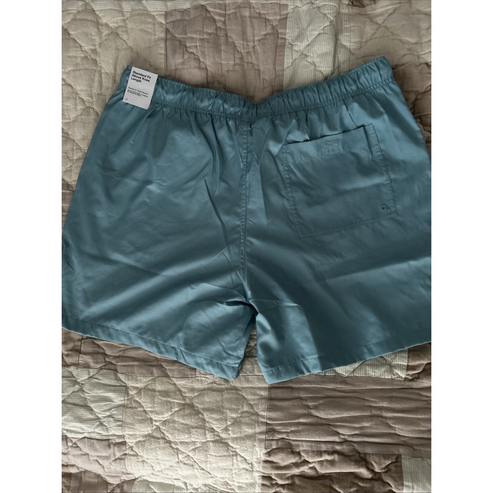 Nike Swim Shorts Mens XL Blue Lined Drawstring Trunks Mesh Athletic FN3307-464 - Picture 3 of 5